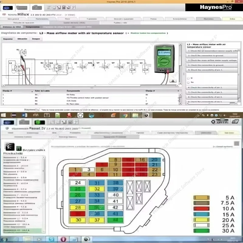 2026  Auto repair software Vivid Workshop 2018 or autodata 3.45 DATA Europe Automotive Diagnostic tools haynes pro French