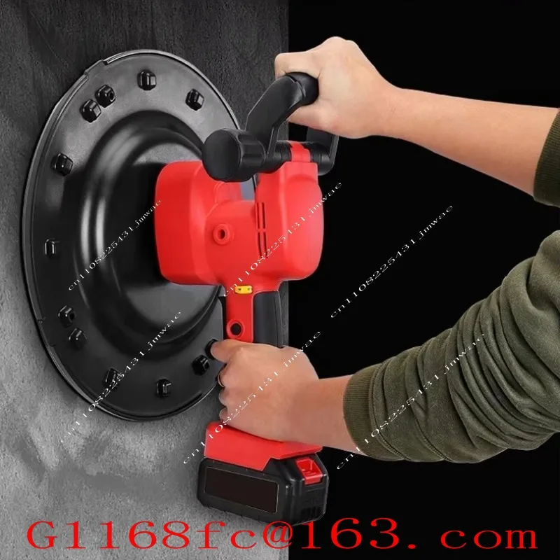 Handheld Lithium Battery Grinding Plastering Tool Cement Mortar Inner Wall Electric Mixer