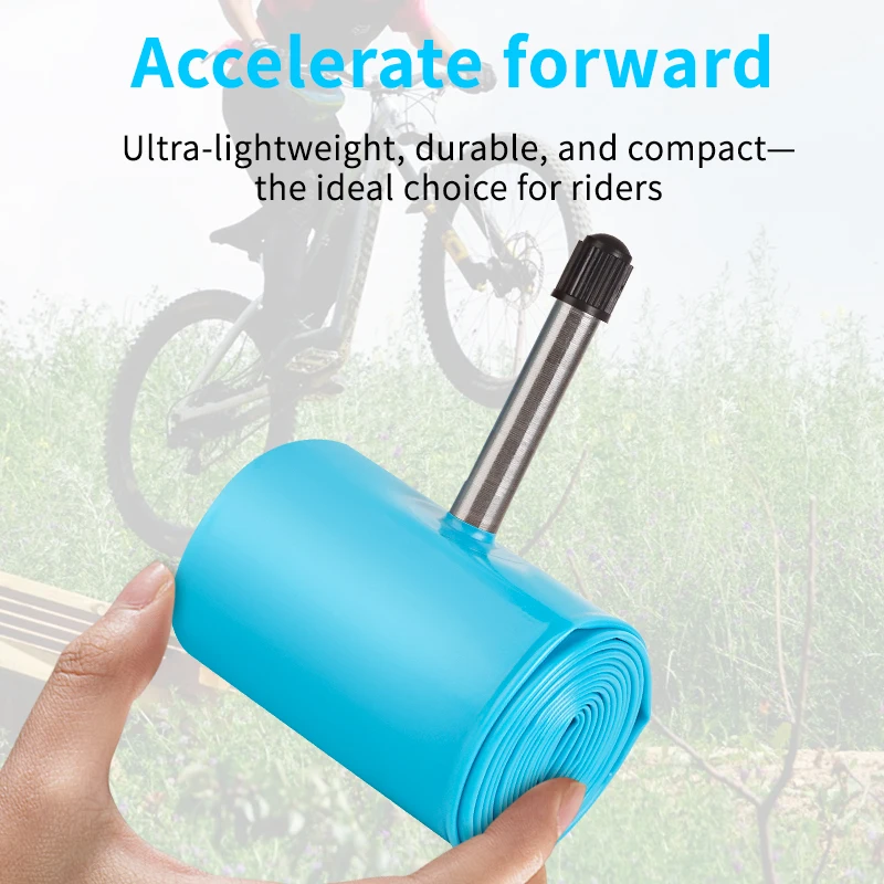 Gustavo دراجة هوائية جبلية الأنبوب الداخلي MTB 26 27.5 29 بوصة دراجة إطار من البولي يوريثان 45 مللي متر صمام شرادر معدني مضاد للأكسدة