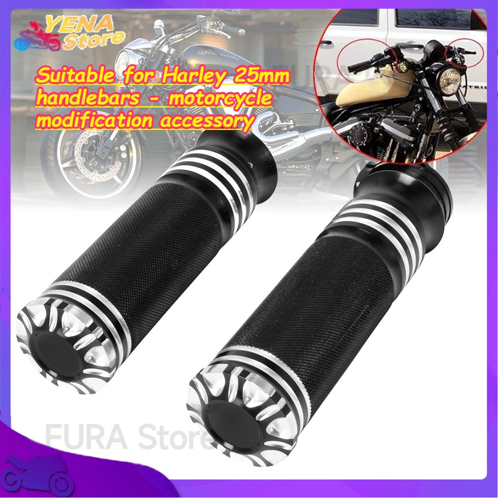 

Retro motorcycle throttle grip cover - suitable for Harley 25mm handlebars - motorcycle modification accessory