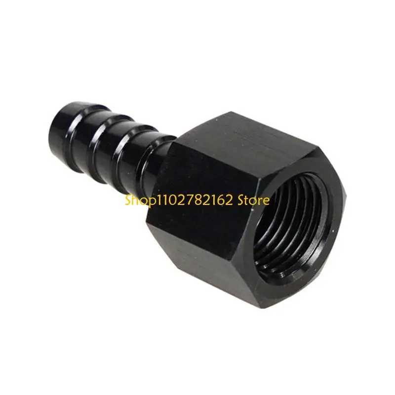 

547B Versatile 3/8 to AN6/AN8 Hose Barb Connector Fuels Pressure Regulator Adapter for Fuels Pressure Tuning in Car & Bikes