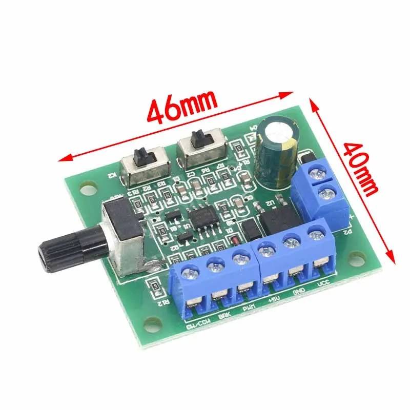 DC8-24V Brushless DC Motor Speed Controller Driver PWM Speed Control Board Pinpoint Regulator Forward And Backward Control 18KHz