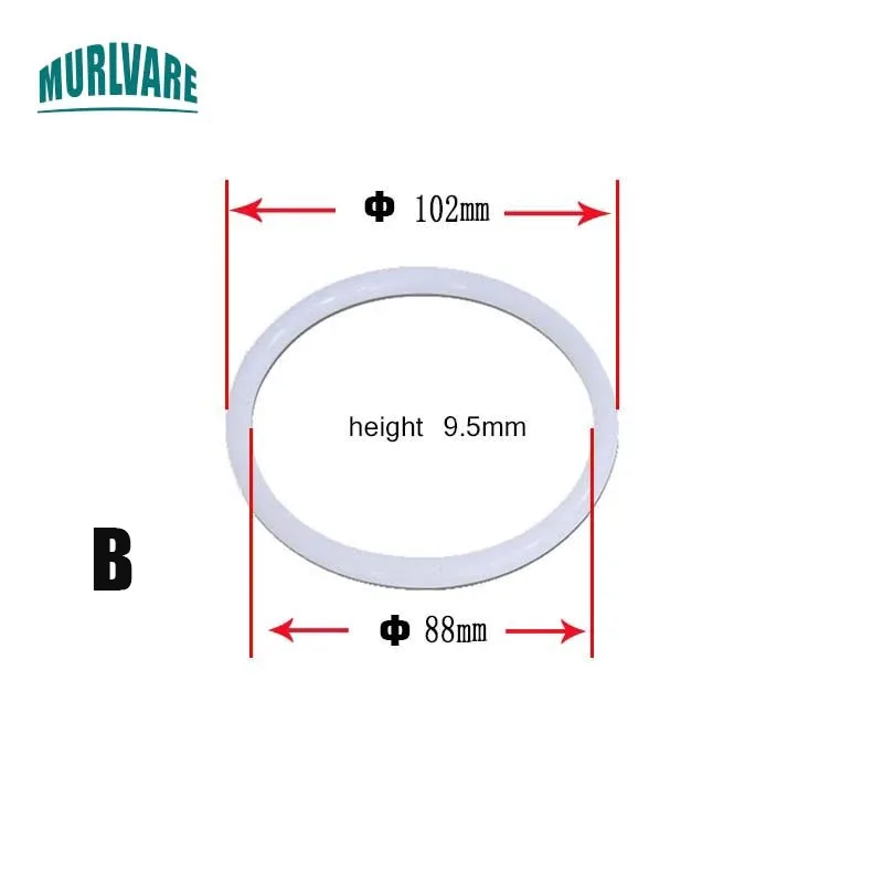 Ice Cream Machine Spare Parts Horn Sleeve Gasket Discharge Valve Rubber Ring Seal Set