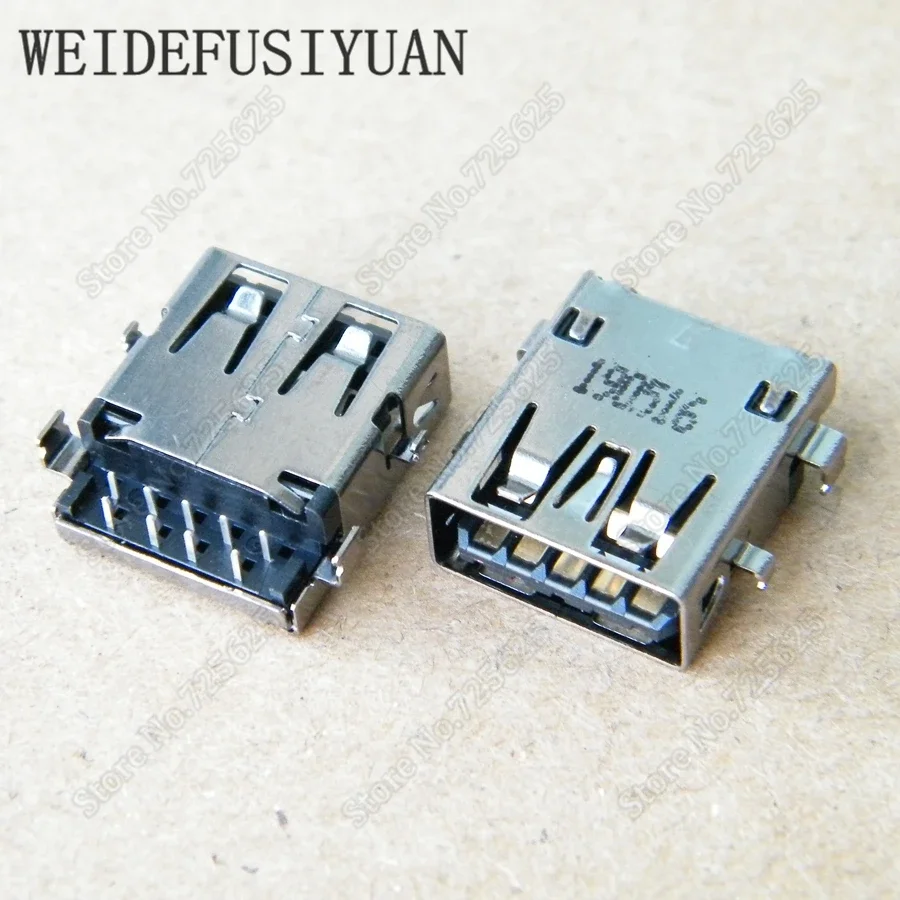 Novo 3.0 usb jack fêmea porta soquete conector substituição para dell latitude e7250 7250 LA-A971P
