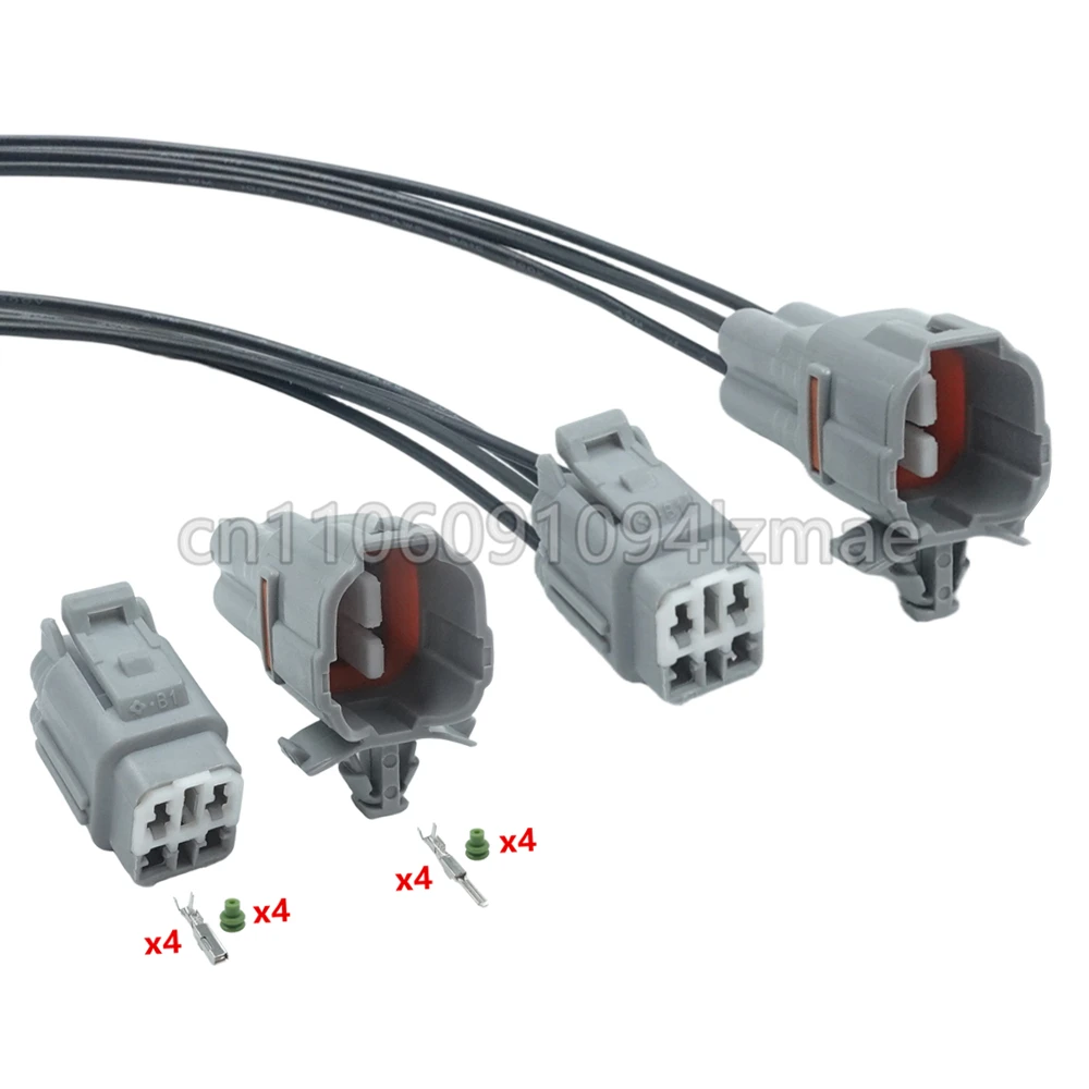 4 Pin Car Waterproof Plug Auto Electrical Wire Connector Automotive Crimp Plug Socket 6188-0217 6189-0372  90980-11292