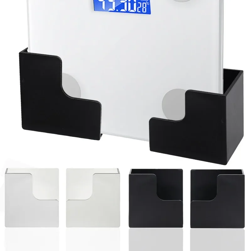 Wall Mounted Weight Scale Holder No Drill Storage Rack for Electronic Scales Fat Body Composition Analyzer Wall Mount Bracket