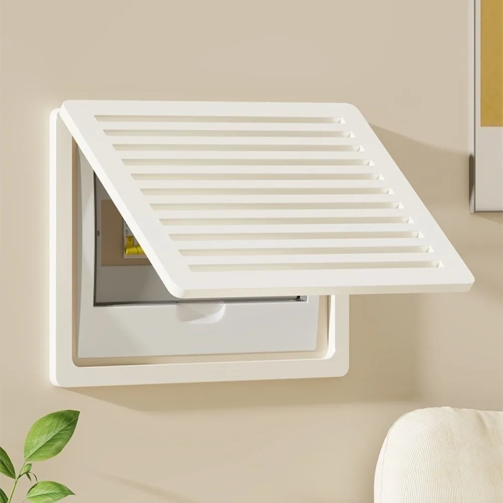 Creative Solid Color Electric Meter Box Decorative Cover Durable Simple Panel Cover PVC Electric Panel Cover Wall Decor
