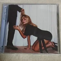 Cantora femenina pop americana S-Sabrina C-Carpenter Carpenter, el mejor amigo del hombre, álbum de CD para coche, trampas insonorizadas, caja de regalo de colección