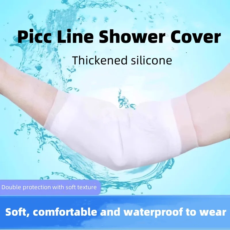 Picc Waterproof Line Shower Cover for Upper Arm Bandage Protector Wound Fracture Arm Hand Cover Shower Bath Health Care