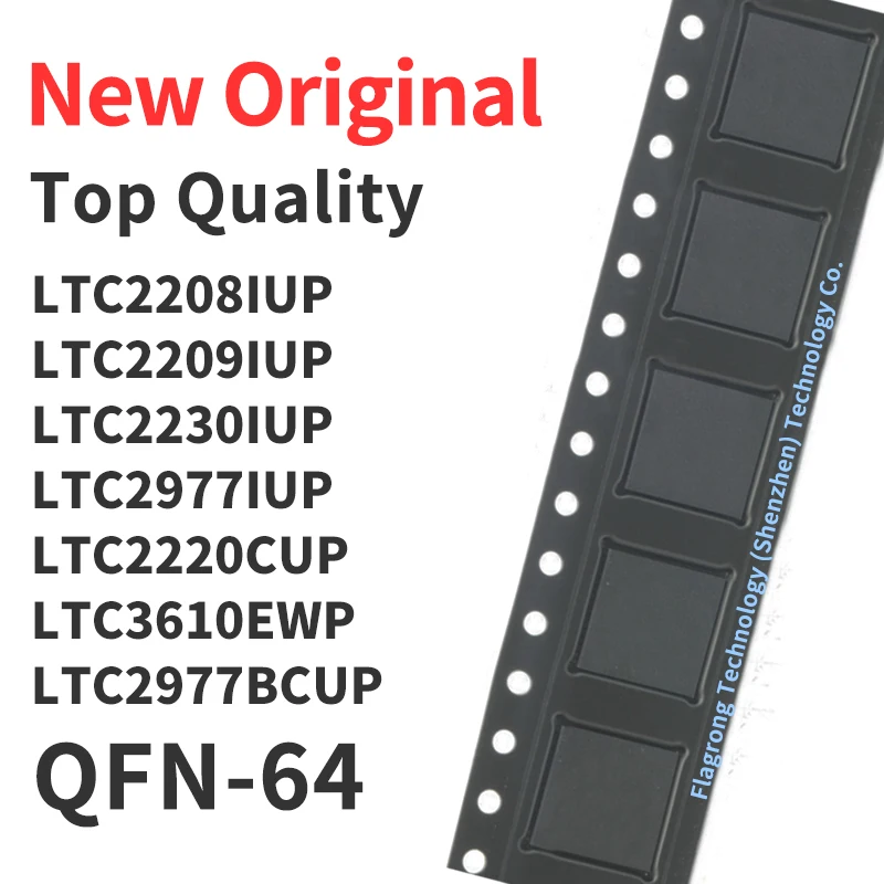 

1 Piece LTC2208IUP LTC2209IUP LTC2230IUP LTC2977IUP LTC2220CUP LTC3610EWP LTC2977BCUP QFN-64 Chip IC New Original