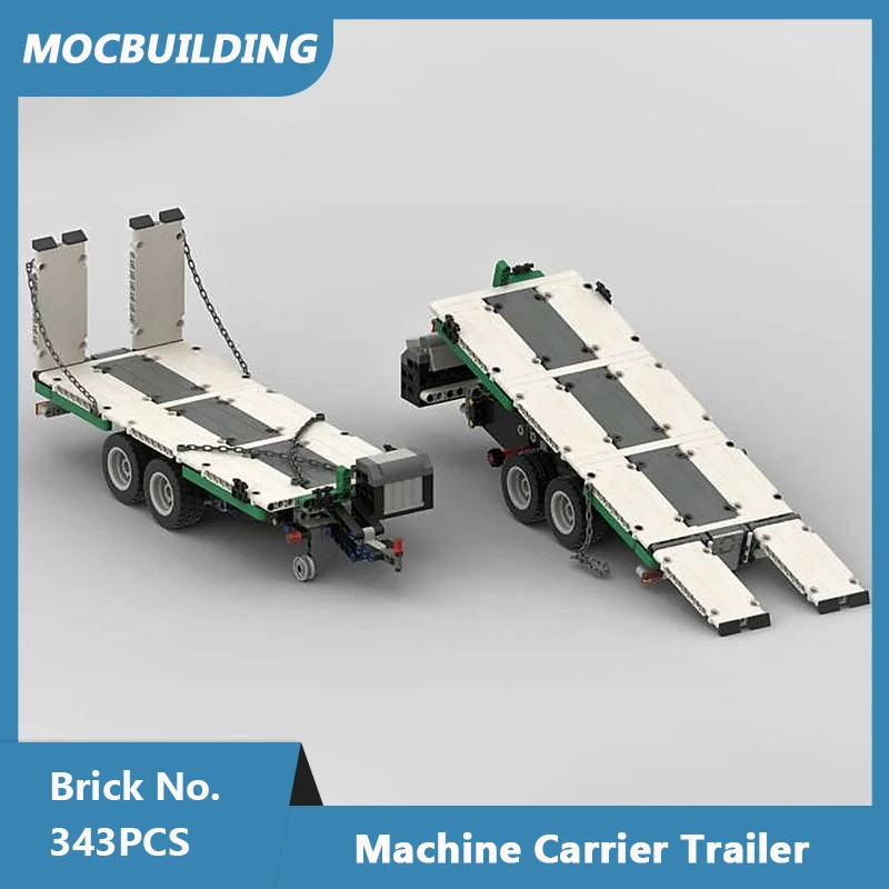 MOC Building Blocks 42078 Machine Carrier Trailer Model DIY Assembled Bricks Creative Educational Collection Toys Gifts 343PCS