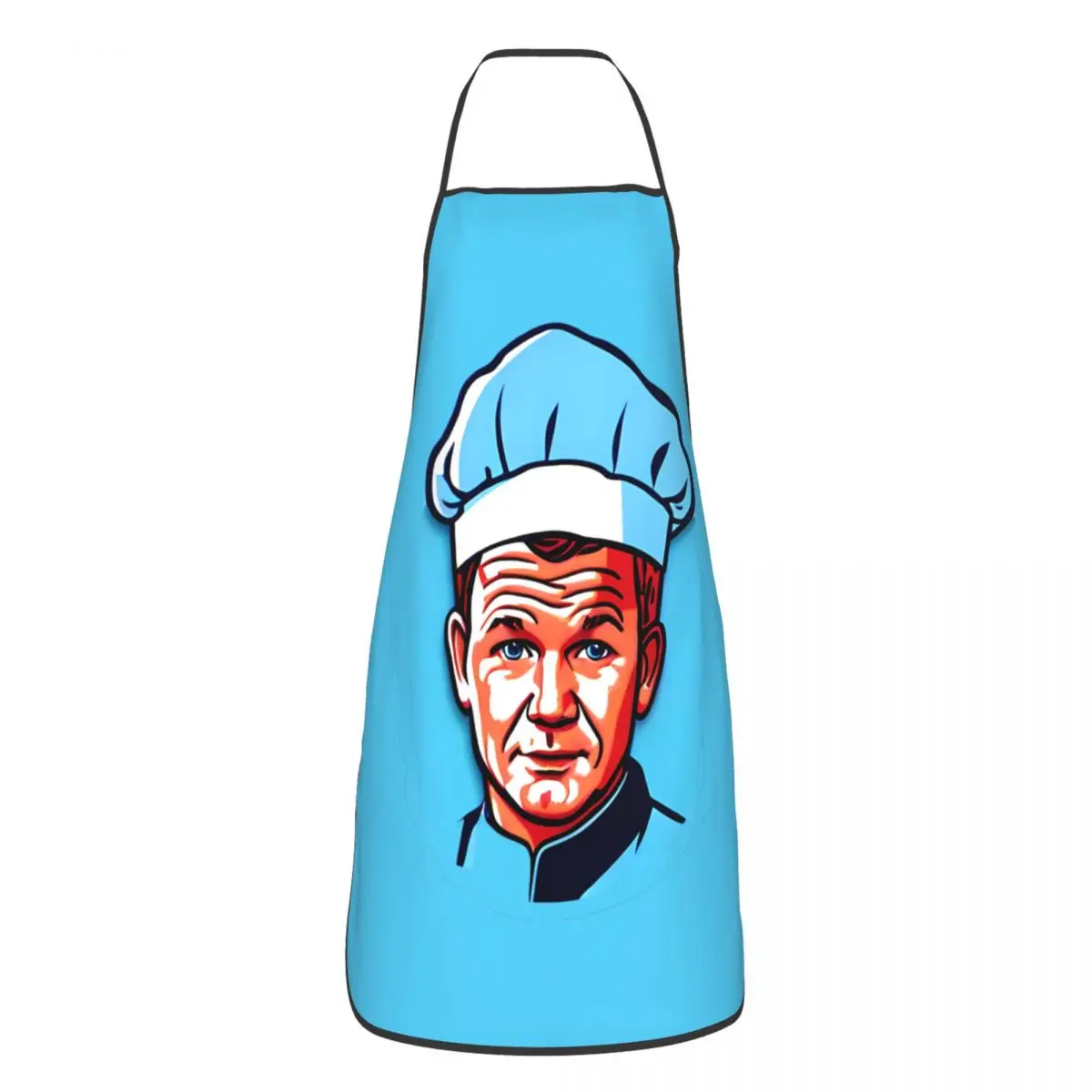 Custom Bib Chef Aprons for Men Women Unisex Adult Chef Kitchen Cooking Gordon Ramsay Tablier Cuisine Baking