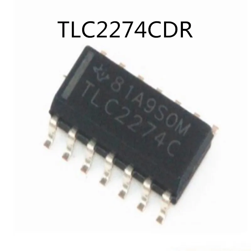 10Pcs/Lot TLC2274CDR TLC2274C TLC2274 SOP-14 New Chips