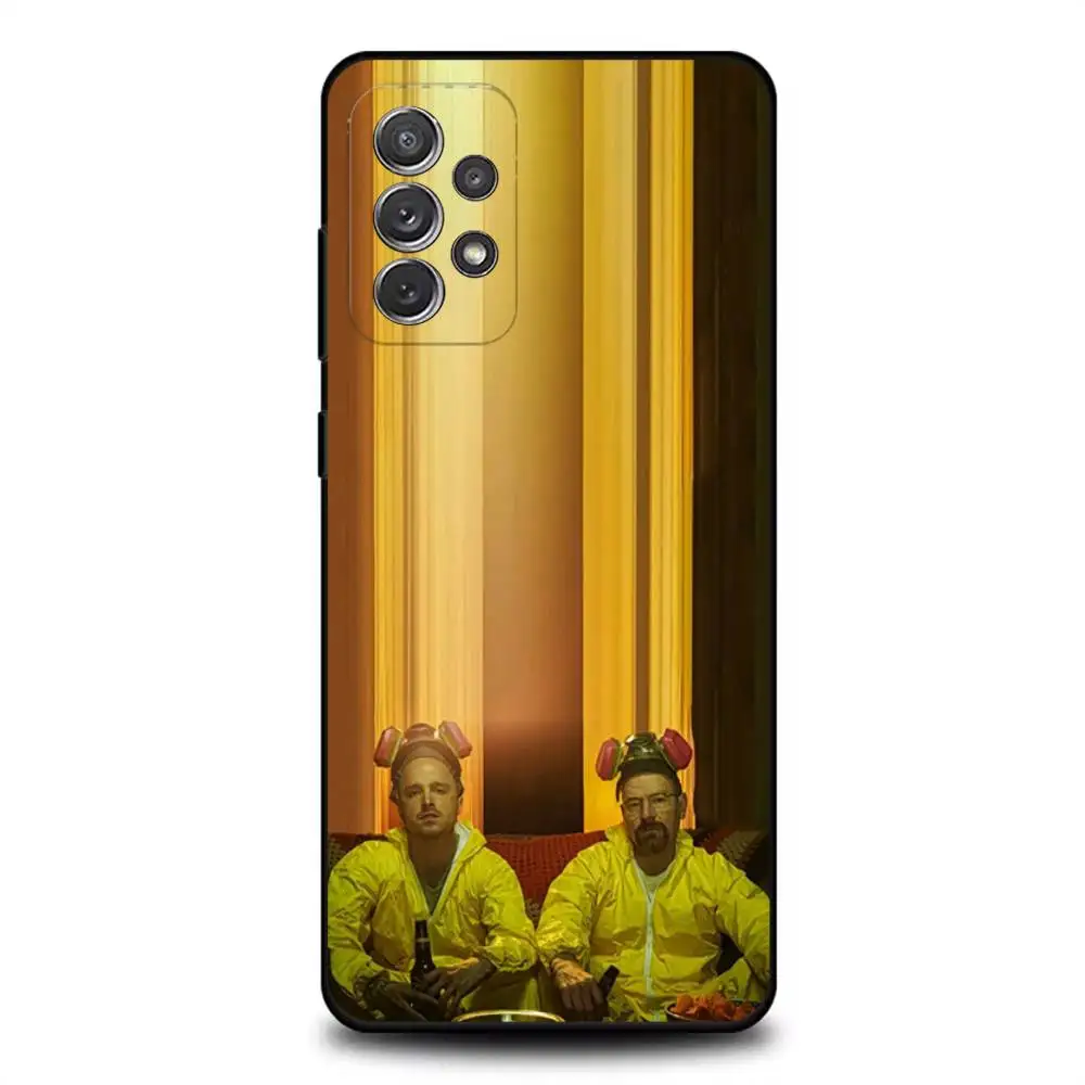 حافظة هاتف سيئة لكسر الدراما التلفزيونية لهاتف سامسونج S25، S24، S21، S22، S23، S30، Ultra، S20، Plus، Fe، Lite، Note، 10,9,5G غطاء أسود #3