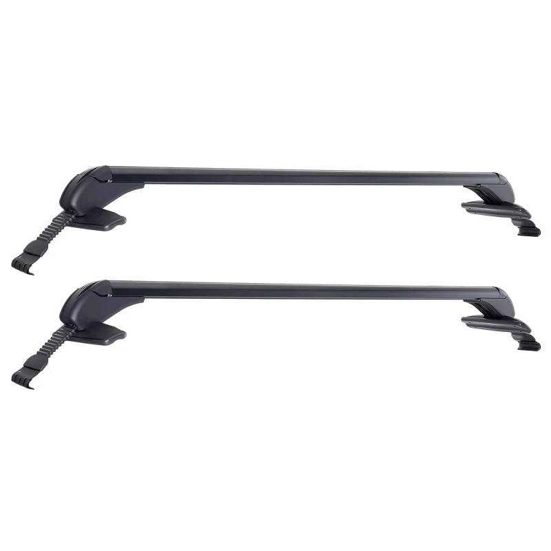 Universal roof rack crossbar, suitable for bare roofs and elevated roofs