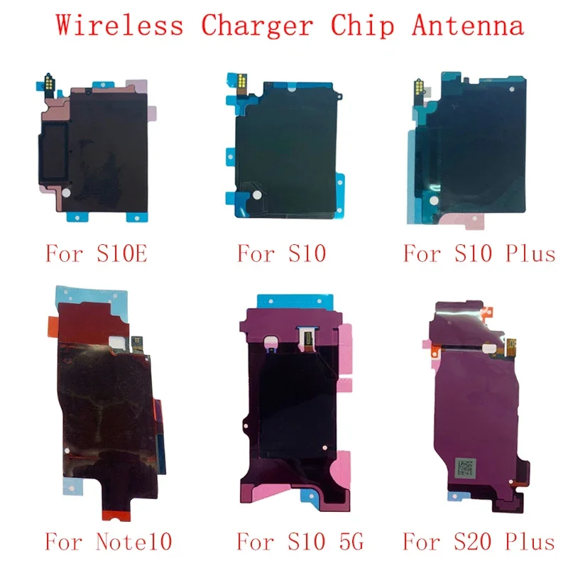 Wireless Charging Chip NFC Module Antenna Flex Cable For Samsung S8 S9 Plus S10 S10E S10 Plus S20+ Note 8 9 10 Replacement Parts