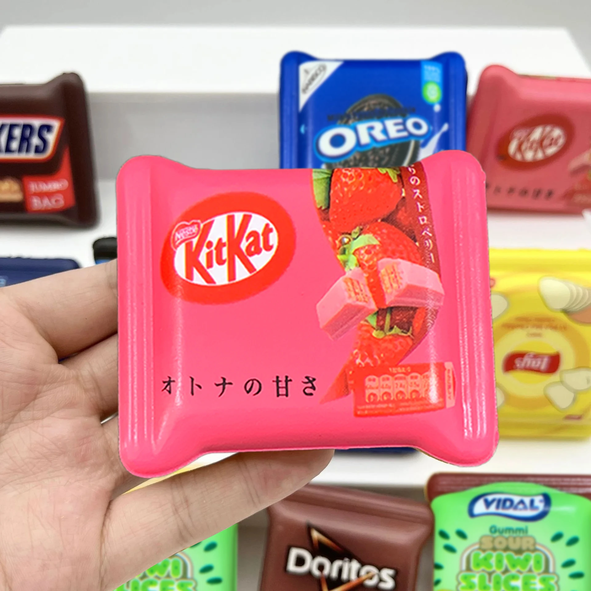 New Simulated Snack Bag Stress Relief Toy Slow Rise Realistic Mini Squishy Toy Birthday Gift Christmas Present