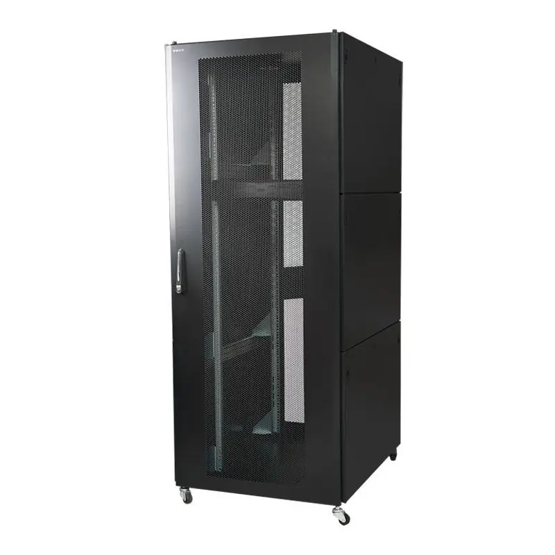 Server network cabinet network hole door 42U32 weak current nas monitoring switch open floor chassis