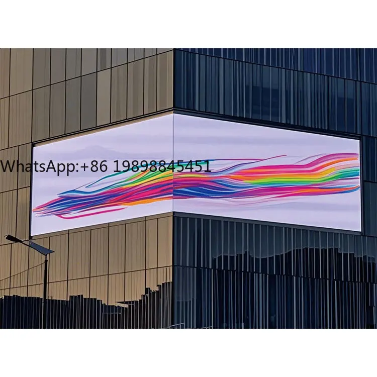 

P10 Outdoor LED Display Easy Installation Commercial Advertising Billboard IP65 for Retail Store Animation