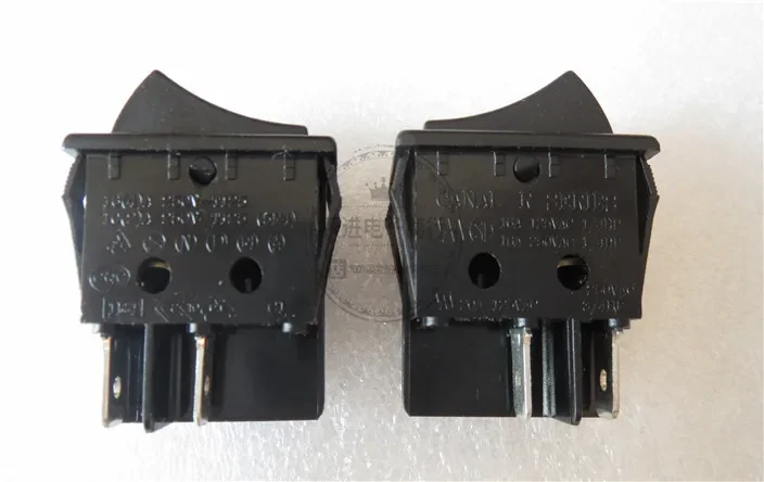 

10PCS Imported high current ship type power switch with 2nd gear four foot rocker arm switch 16A250