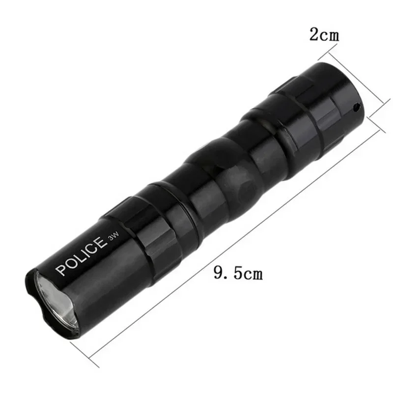 Portable Waterproof Mini LED Flashlights Aluminium Small Electric Torch High Power Light For Fishing Travel Hiking Night Lights