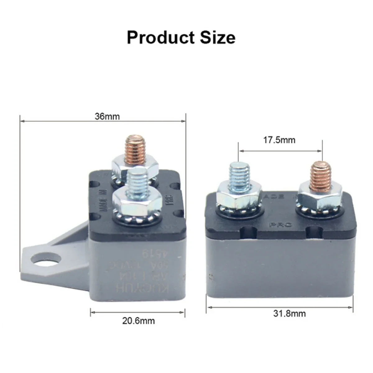 50A Car Ar Overcurr…