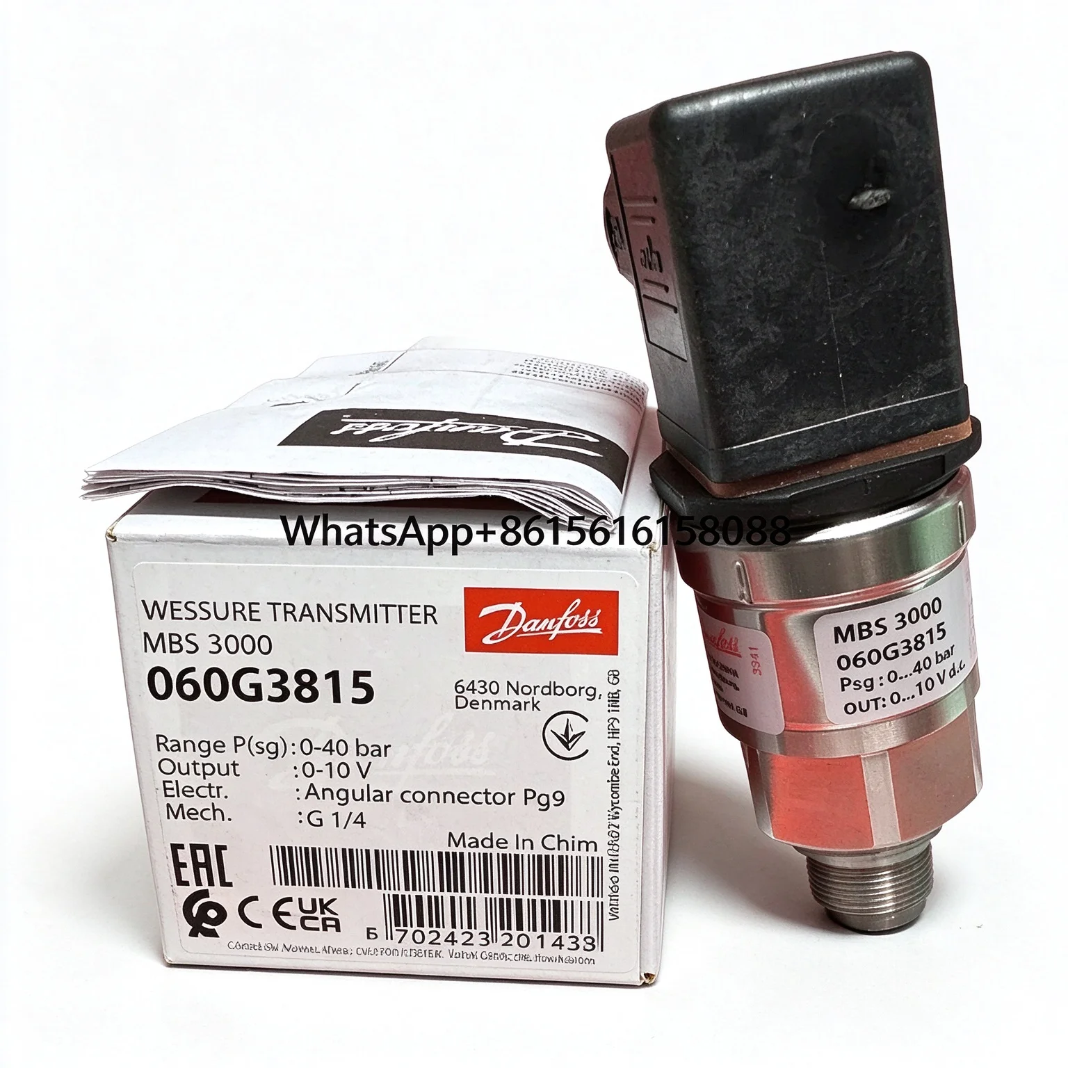 MBS3000 060G3605 060G3812 060G3902  060G1650 060G3813 060G3814 060G3815 060G3872 Danfoss Pressure Switch