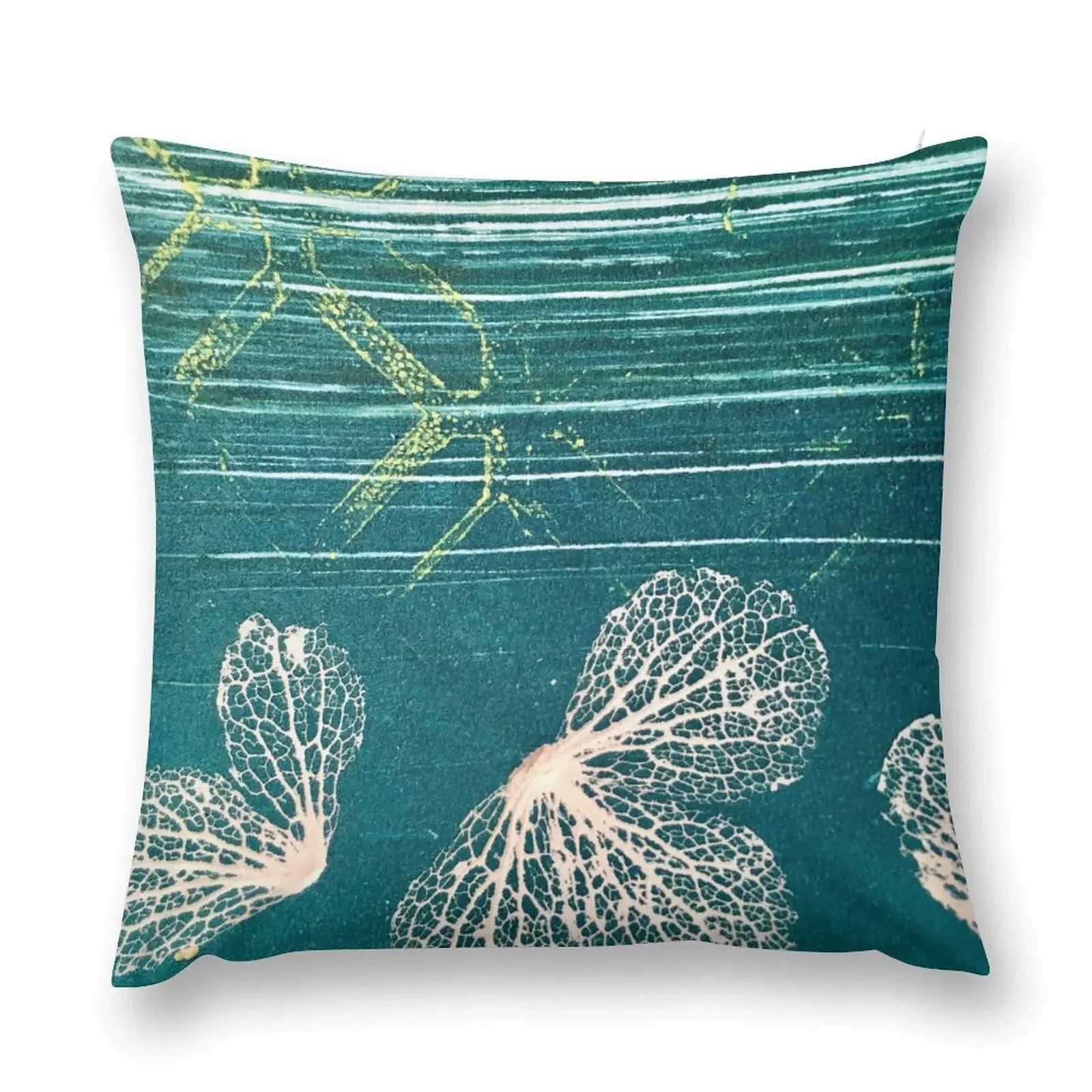 Flurry - Abstract Expressionism Throw Pillow Decorative pillowcase Cushions Cover pillow