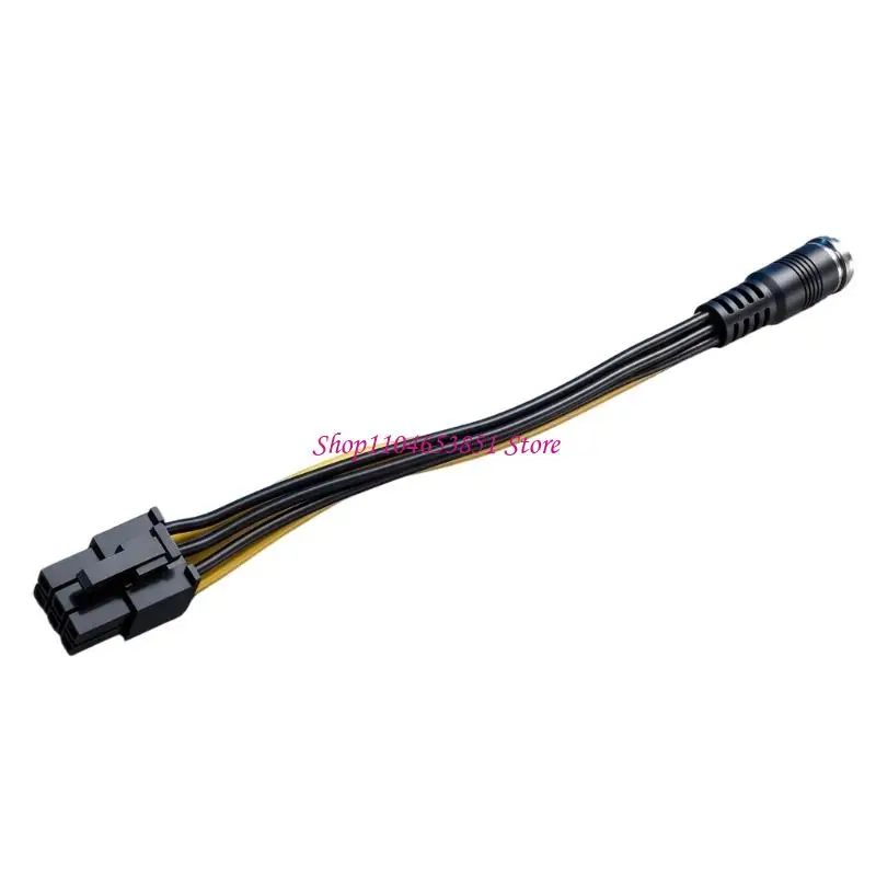 

18AWG Coppered DC5525 To PCIe 6Pin 6+2PIN Adapter Cable For Computer GPU