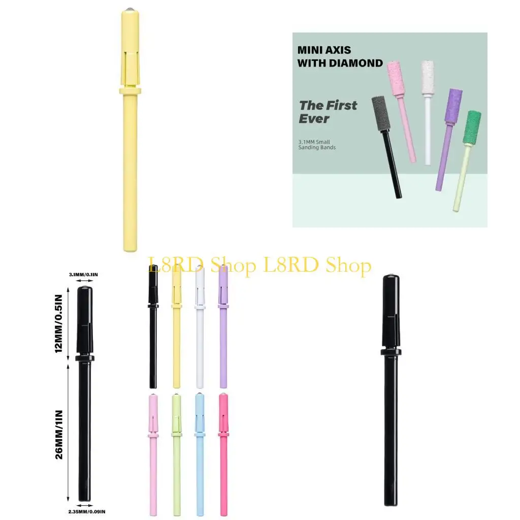 L8RD 실용 못 박을 때 비트 네일 리버 비트 리미네스톤이있는 리무버 비트 3/32 인치 못