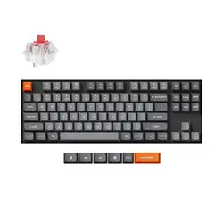 Keychron K8 Max QMK Wireless Custom Mechanical Keyboard RGB Backlight Hot-Swappable Double-Shot PBT Keycap