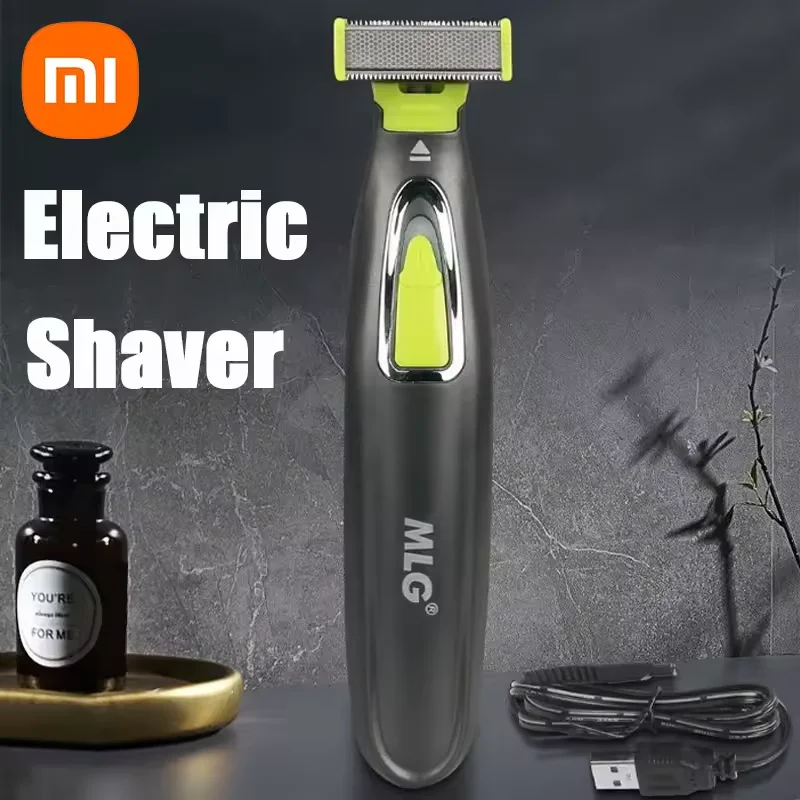 XIAOMI Electric Shaver For Men And Women Portable Full Body Trimmer Usb MLG T Shaped Blade Razor For Beard Armpit Washable