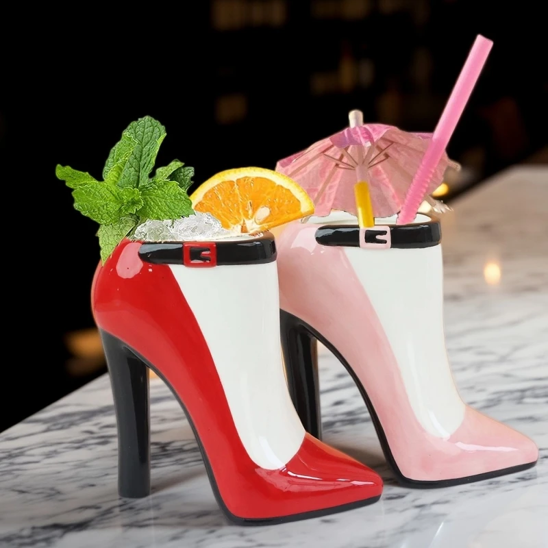 

500ml Ceramic Tiki Mug Creative Porcelain Beer Wine Mug Cup Bar Tools Hawaii Tiki Mugs