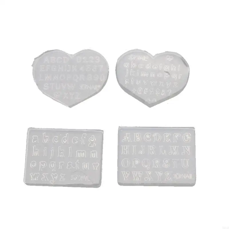 50lb 2 pcs pequenos ingleses alfabetistas calcha silicone resina silicone molde jóias pendentes diy para bagagem