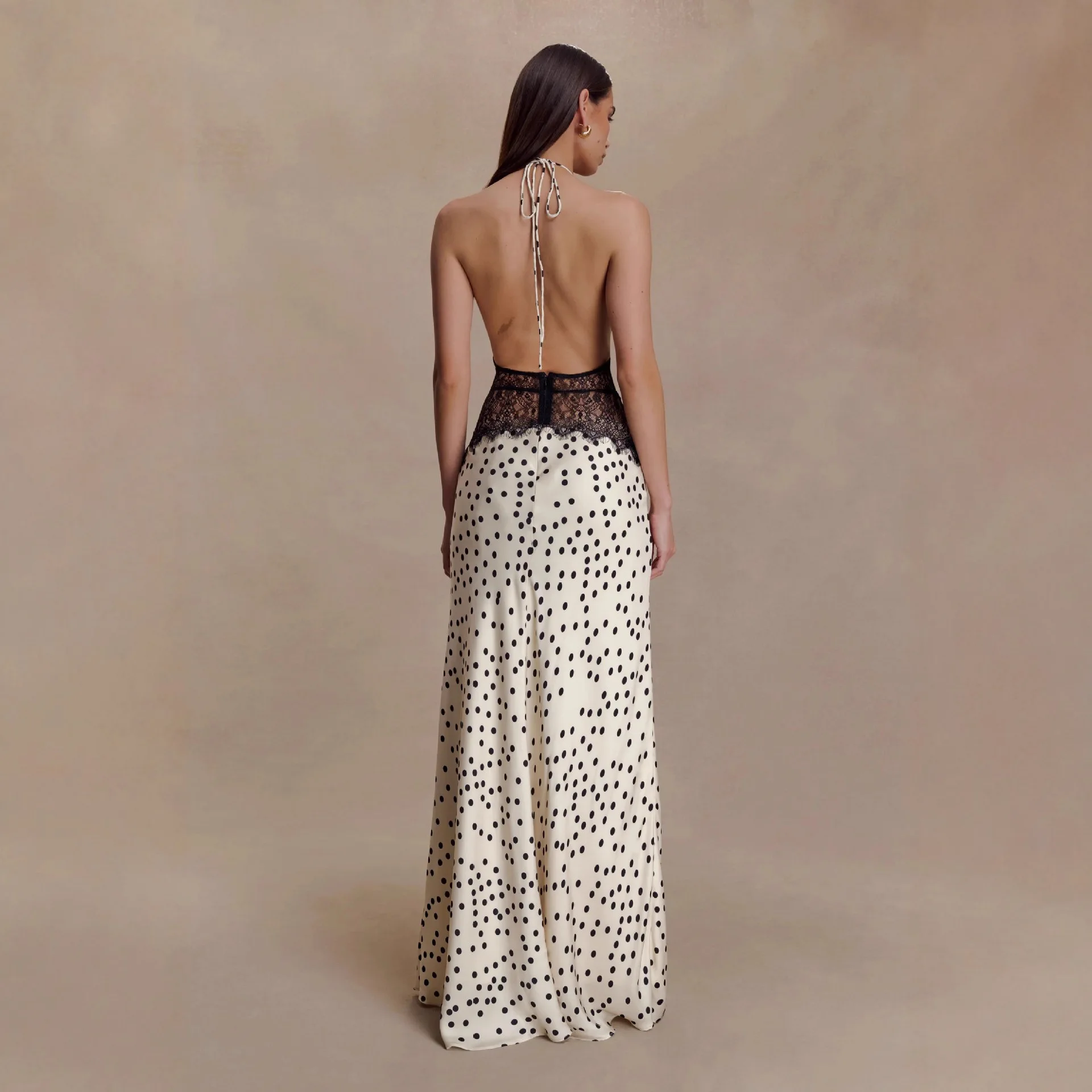 Sukienka maxi MsChuhPolka Dot – Maxi Dress Halter recenzja i cena