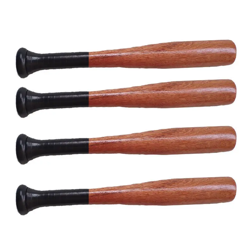 Baseball Bat Solid Wood Weighted Bold