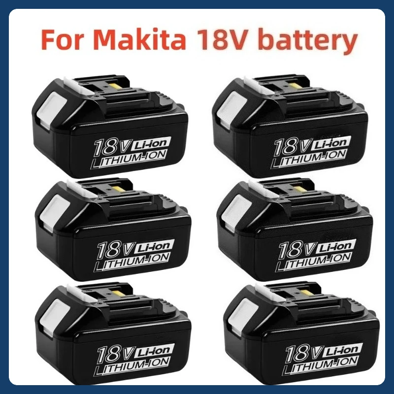 

For Makita 18V Battery Rechargeable Power Tools Battery 18V with LED Li-ion Replacement LXT BL1830 BL1860 BL1850