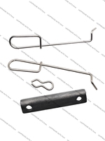 For Dongfeng DFM Fengshen S30 H30 Cross Rear Brake Pad Fixing Buckle Holder Repair Kit