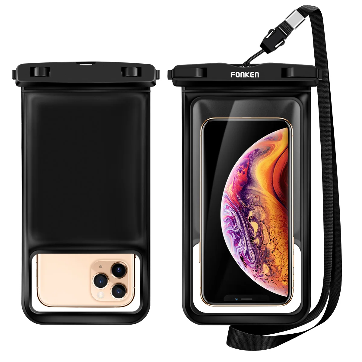 Плавающий водонепроницаемый чехол для телефона IPX8, водонепроницаемый чехол для телефона, сухая сумка, водонепроницаемый чехол для каяка/пляжа/круиза, предметы первой необходимости для путешествий Плавающий водонепроницаемый чехол для телефона IPX8, водонепроницаемый чехол для телефона, сухая сумка, водонепроницаемый чехол для каяка/пляжа/круиза, предметы первой необходимости для путешествий