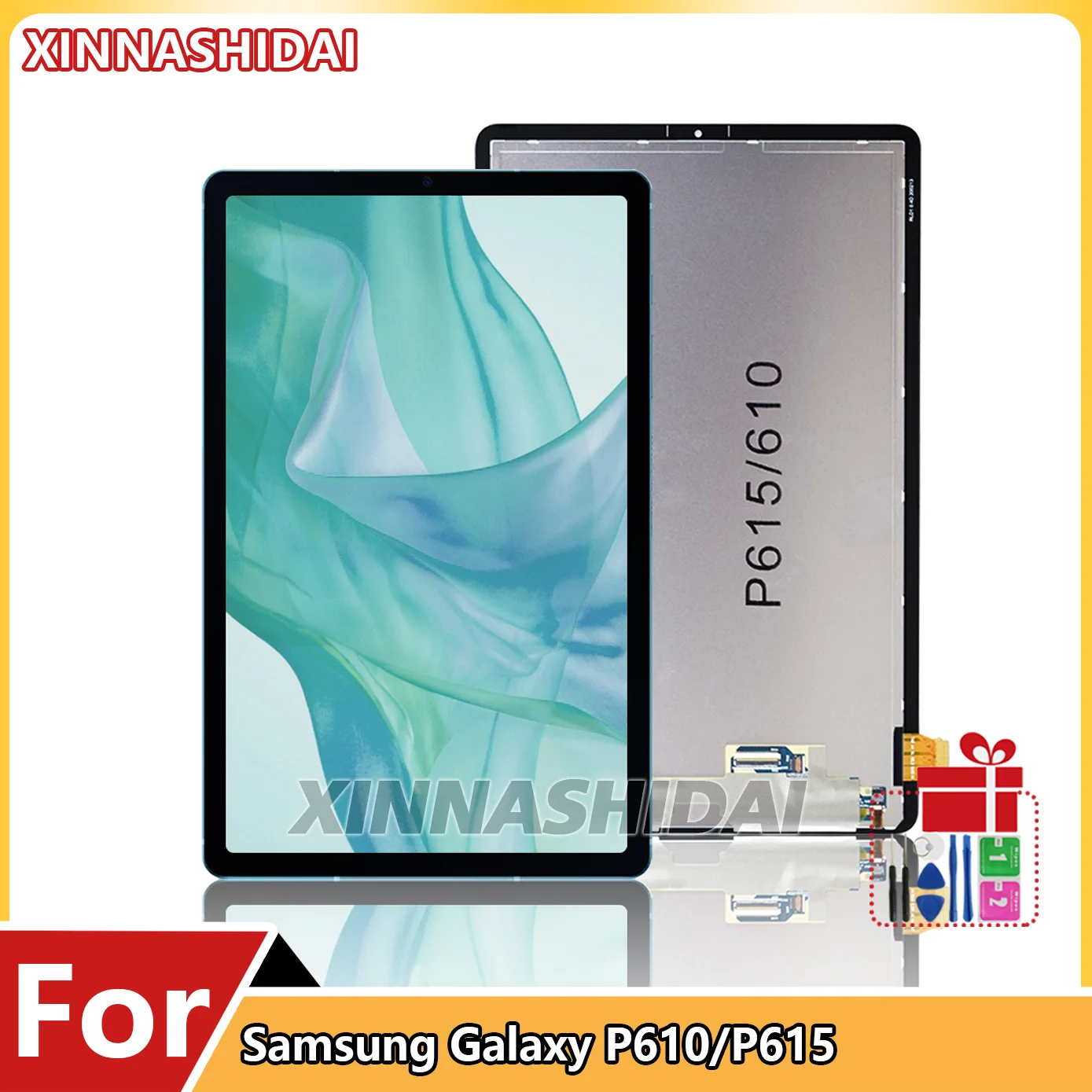 

10.4" LCD For Samsung Galaxy Tab S6 Lite P610 P615 P615N P617 LCD display touch screen P610 LCD Replacement 100% Tested