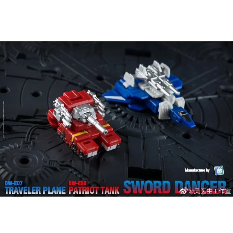 DR.WU DW-E07 Traveler Place / DW-E08 Patriot Tank Sword Dancer - สีเดิมและสีของเล่นตัวเลขขนาดเล็ก