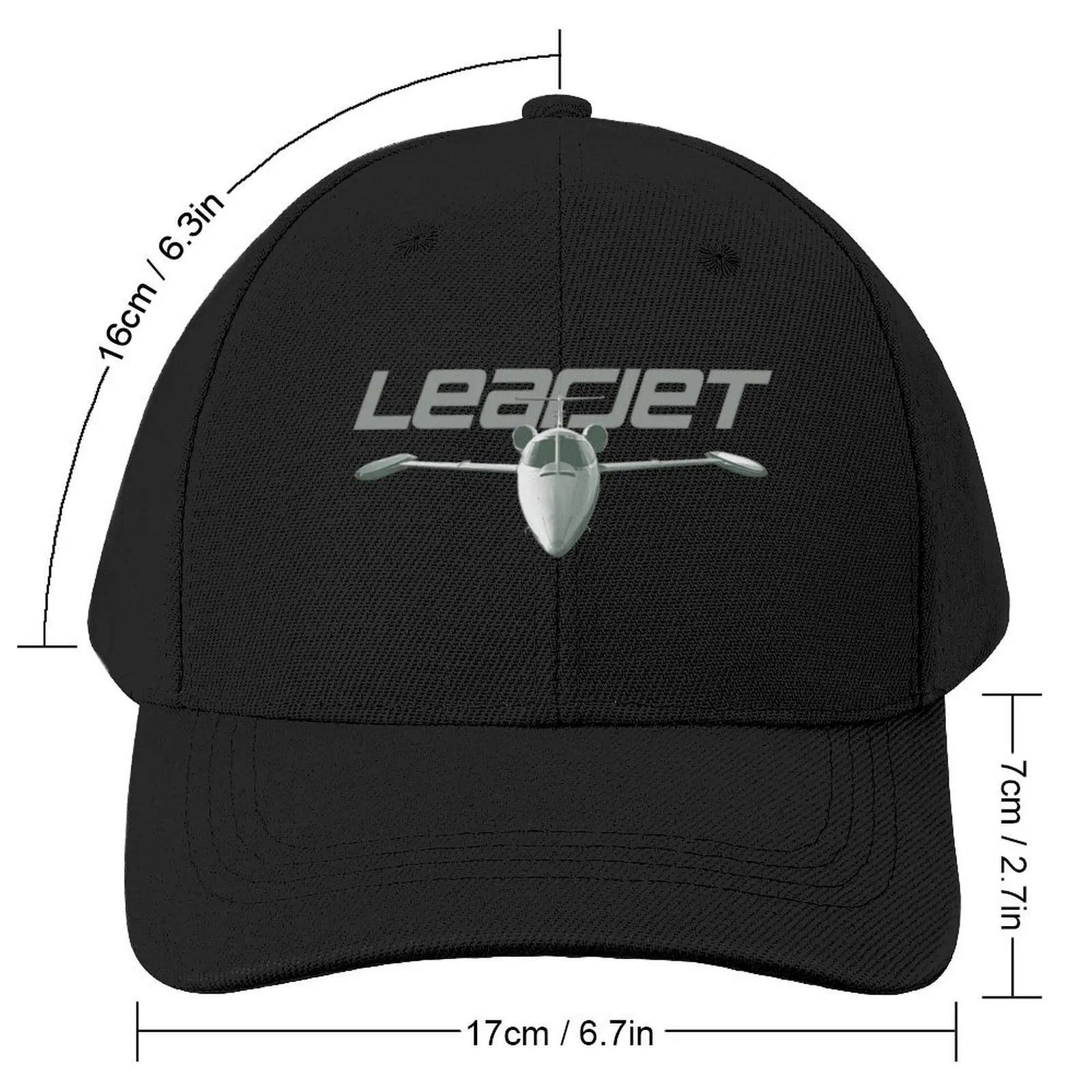 Learjet Front Baseball Cap Mountaineering Hat Beach Military Tactical Cap For Man Women's