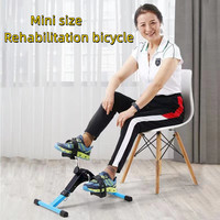 Multifunctional Pedals Exercise Bike Portable Elderly Rehabilitation Leg Arm Trainer Home Mini Folding Exercise Bike Leg Trainer