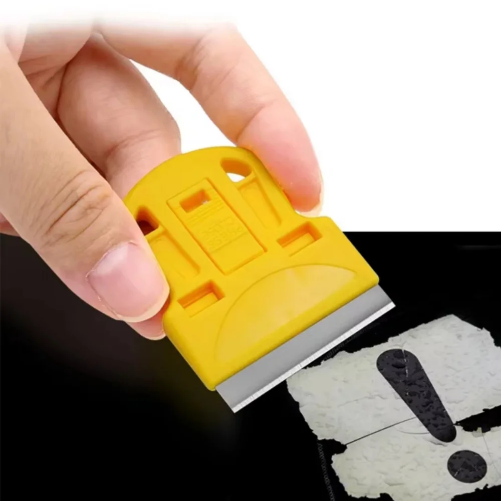 Scraper With A Blade One-Sided Razor Painting Scraper Holder Handle Standard Window Tinting Razor Scraper Tool Remover Cleaner