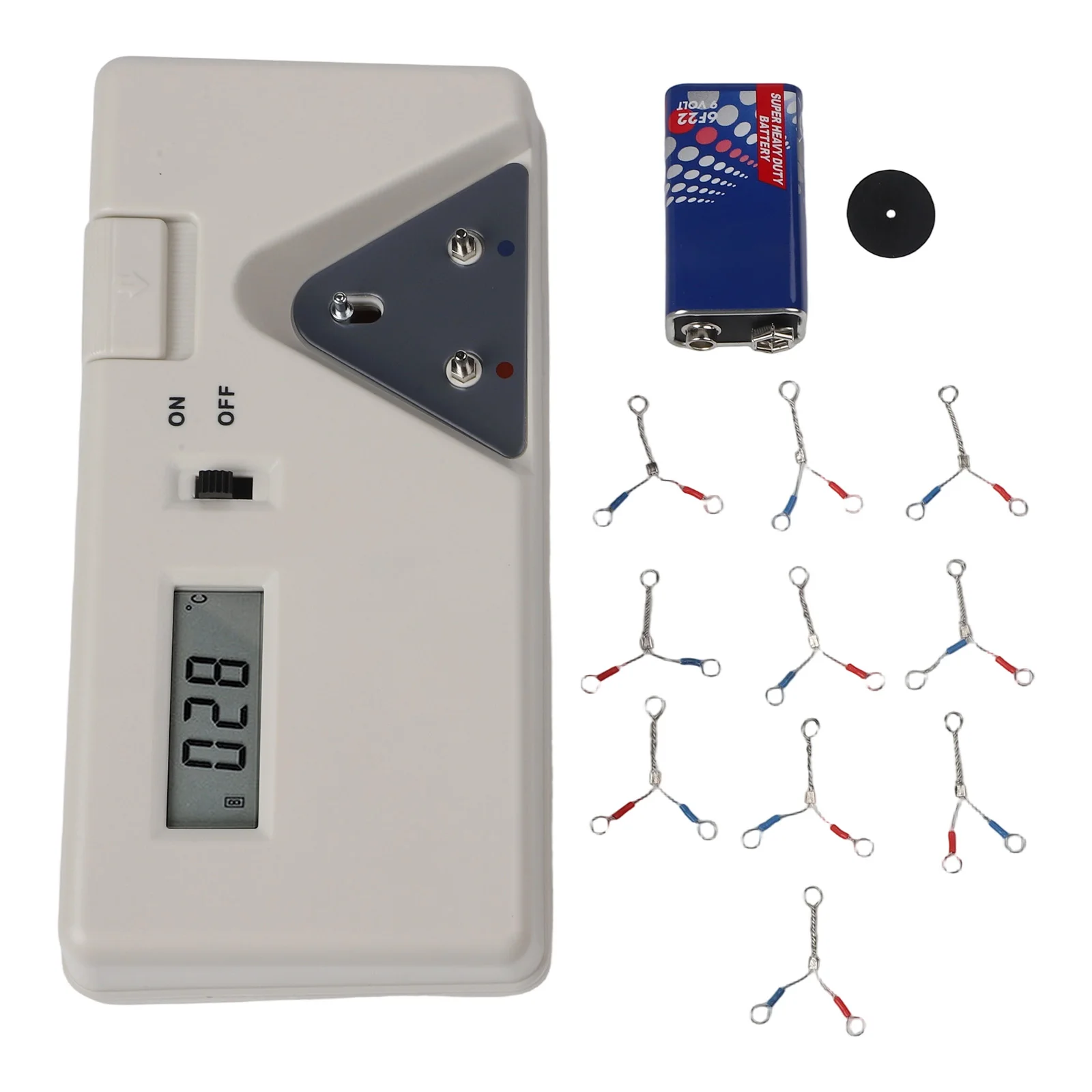191 Soldering Iron Tip Tester Iron Tip Temperature Meter Display 0℃~600℃ Electric Soldering Iron Tip