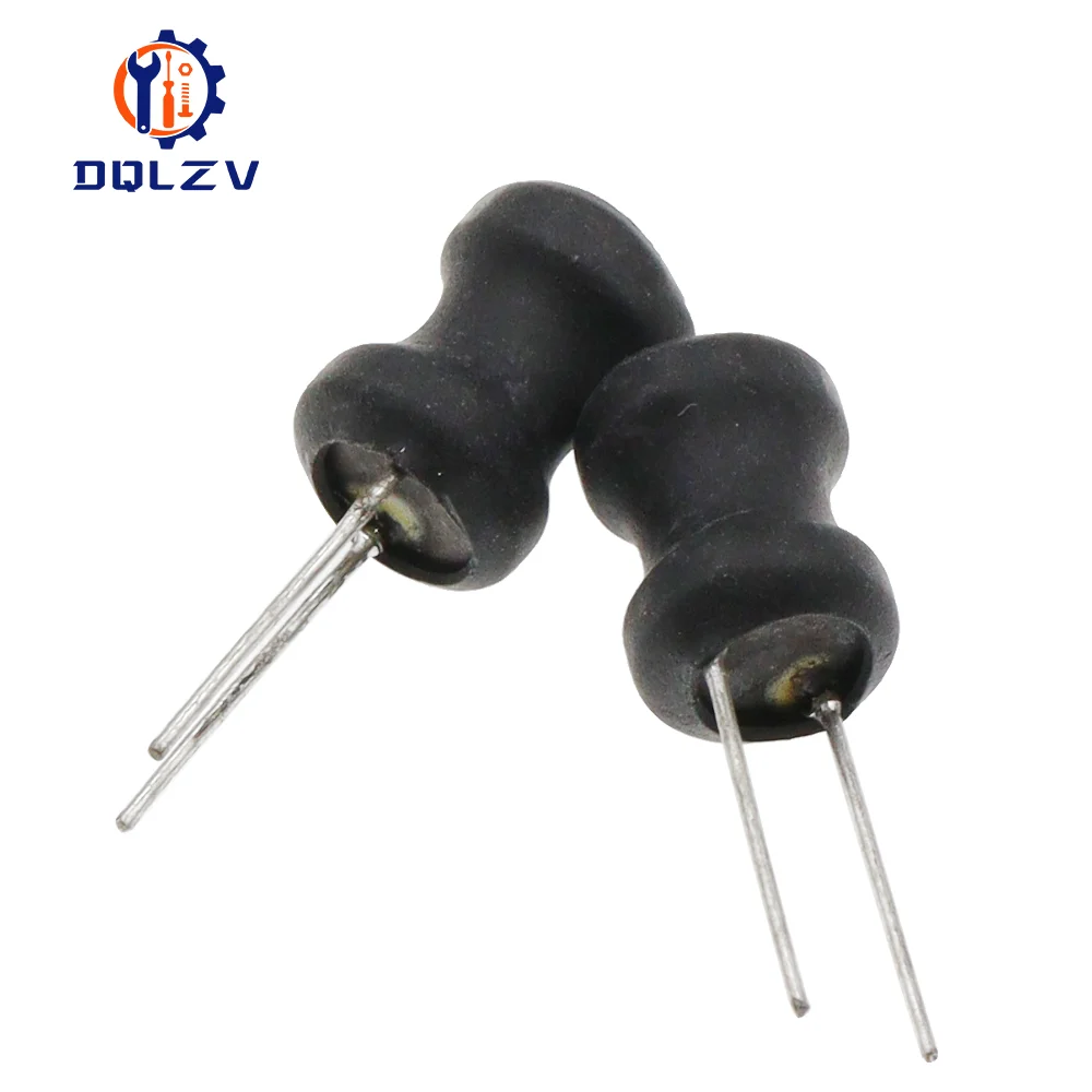 DIP Power Inductor 8*10mm 2.2UH 4.7UH 10uH 22uH 100uH 150uh 220uH 330uH 470uH 1MH 2.2MH 4.7MH 10MH Inductance 8X10MM 2 Pins
