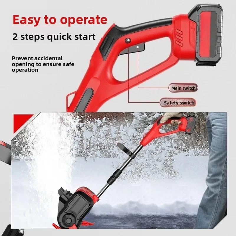 Snow Plow Small Household Plow Foldable High Power Plow School Road Clearing Artifact
