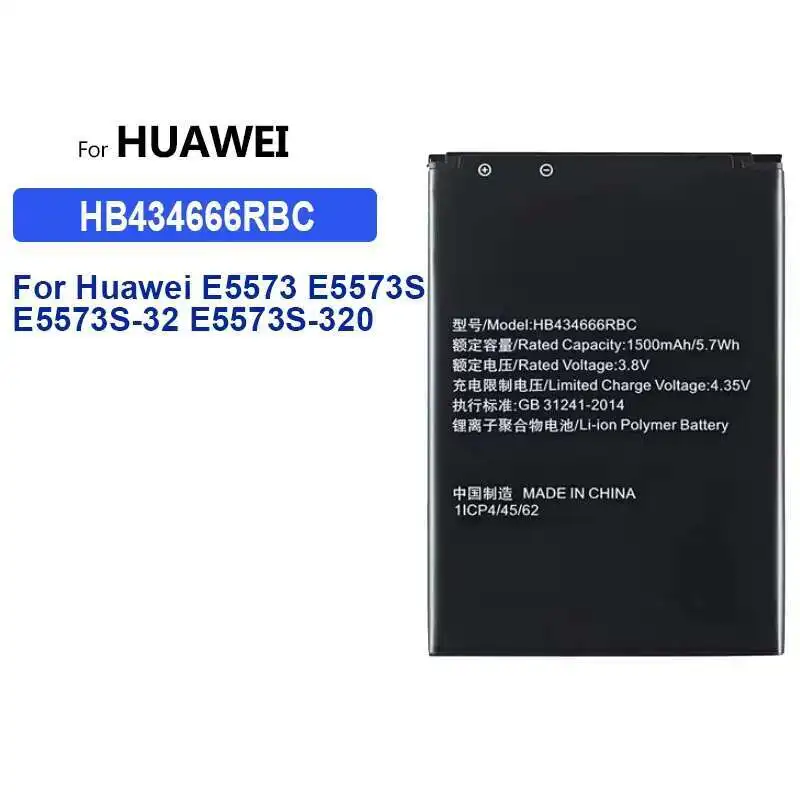

Аккумулятор 1500 мАч-3000 мАч для Huawei E5577 EBS-937 E5573 E5573S E5573S-32 E5372 E5375 E5373 EC5377 WIFI маршрутизатор большой мощности Bateria