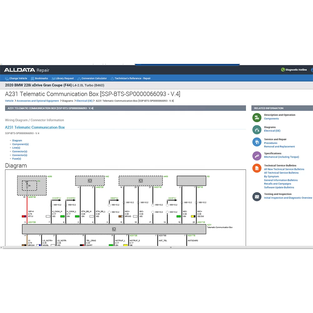 2024 Alldata Online Account One Year USA EU Auto Repair Software for Car Truck 12 Month Auto Data Repair Diagram Udpate Online