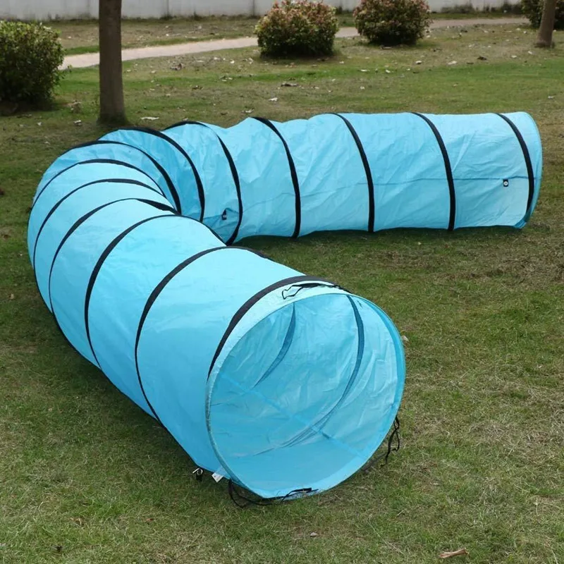 Cat Tunnel Pet Tube Collapsible Play Toy Indoor Outdoor Puppy Toys For Puzzle Exercising Hiding Training Crawling Tunnel